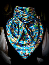 Load image into Gallery viewer, Wild Rag - Turquoise Wild Flower #57