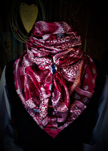 Load image into Gallery viewer, Wild Rag - Deep Red #17