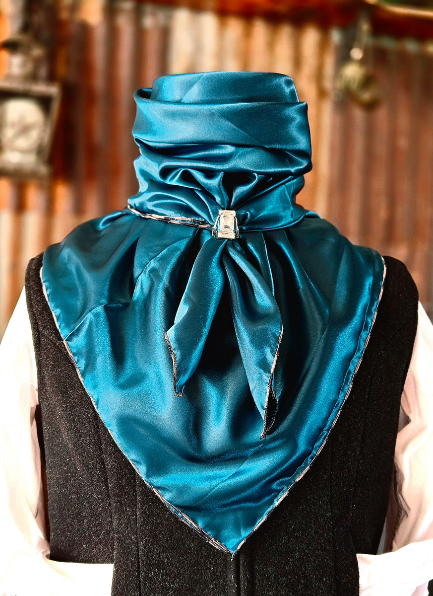 Wild Rag - Teal Solid Wild Rag - #1012 – Cowgirl Dreamin Wild Rags