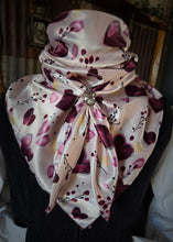 Load image into Gallery viewer, Wild Rag - Burgundy Hearts #87