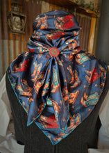 Load image into Gallery viewer, Wild Rag - Navy Cowboy Boot #11