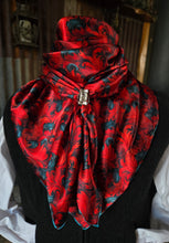 Load image into Gallery viewer, Wild Rag - 🔥 Red and Turquoise #07