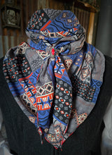 Load image into Gallery viewer, Wild Rag - "Softy" Red, White &amp; Blue #511