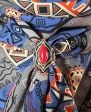 Load image into Gallery viewer, Wild Rag - "Softy" Red, White &amp; Blue #511