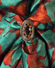 Load image into Gallery viewer, Wild Rag - Green Horses #14