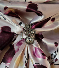 Load image into Gallery viewer, Wild Rag - Burgundy Hearts #87