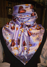 Load image into Gallery viewer, Wild Rag - Purple Hearts- #41