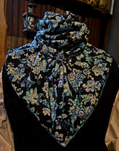 Load image into Gallery viewer, Wild Rag - Softy Blue &amp; Teal Flowers #S02