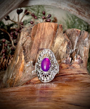 Load image into Gallery viewer, Scarf Slide - "Violet Dreams"