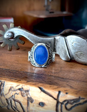 Load image into Gallery viewer, Scarf Slide - "Blue Quartz"